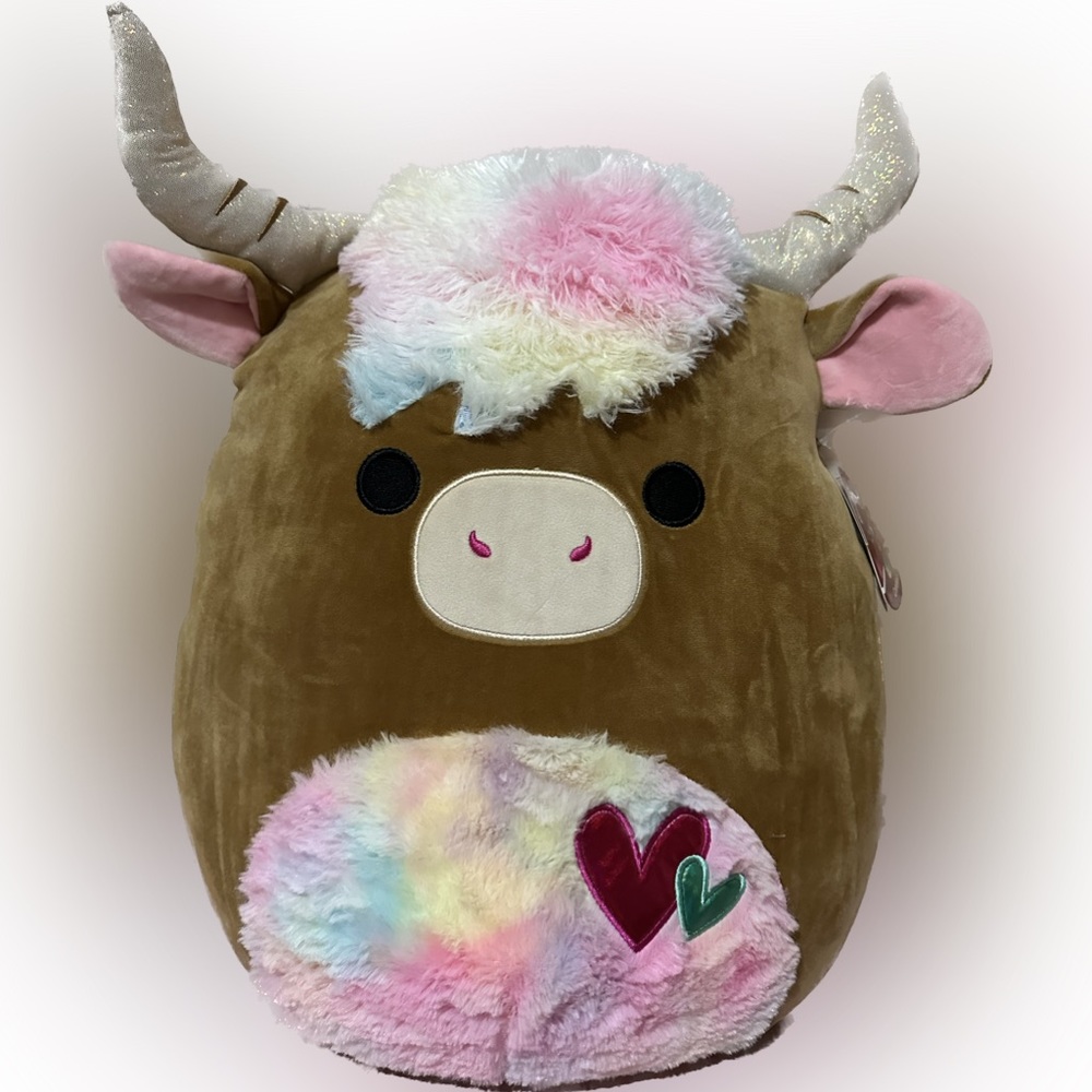 Squishmallows Valentines 2023 Candela Highland Cow